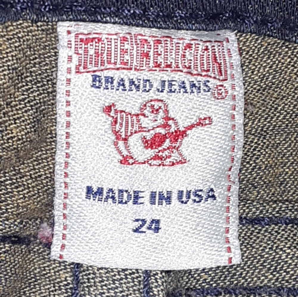 2 pair of true religion Jean's sz 24 - Picture 7 of 9
